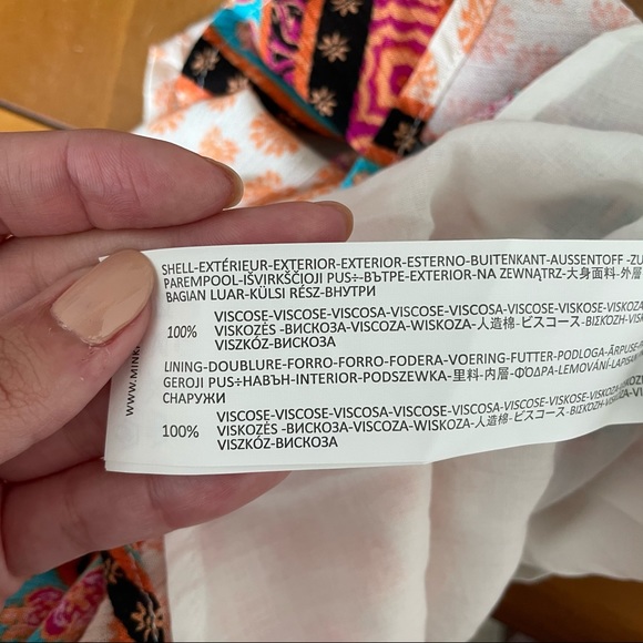 MINKPINK AFRICAN TRANCE TASSEL TIE SWING DRESS - Picture 8 of 11